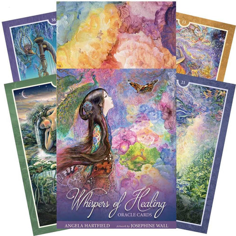 Whispers of Healing Oracle cards Blue Angel