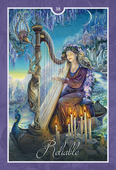 Whispers of Healing Oracle cards Blue Angel