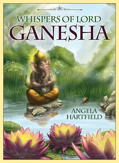 Whispers of Lord Ganesha Oracle Cards Blue Angel