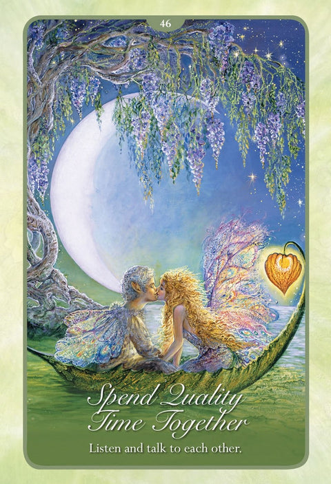 Whispers of love Oracle Cards Blue Angel