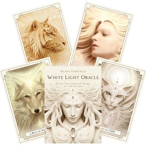 White Light Oracle cards Blue Angel