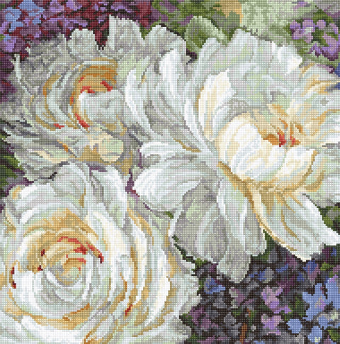 White Roses SLETI930 - Cross Stitch Kit