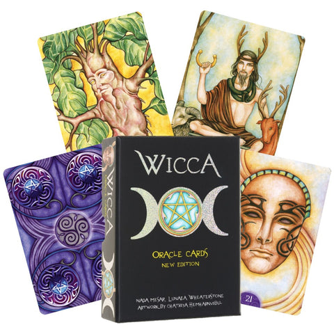 Wicca Oracle Cards Lo Scarabeo