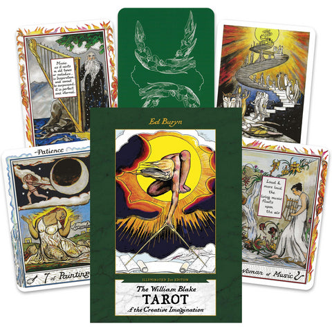 William Blake Tarot Of The Creative Imagination Cards Schiffer Publishing