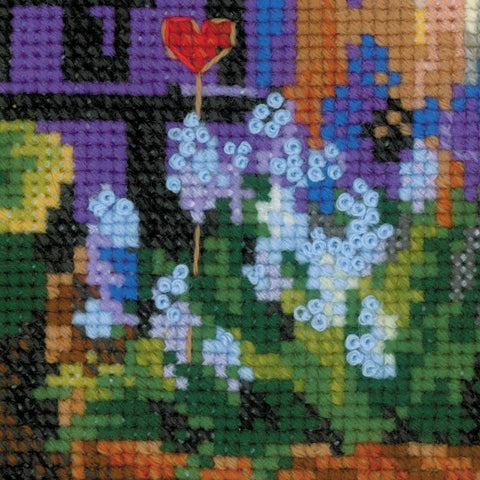 Windowsill with Flowers - Cross Stitch Kit from RIOLIS Ref. no.:1669