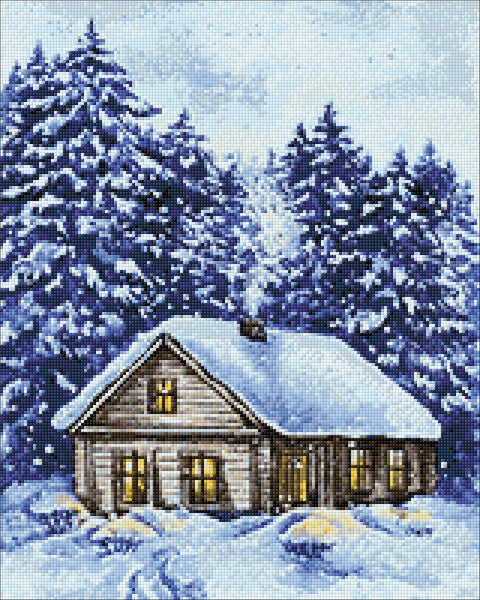 Winter 40х50 Diamond Painting Set Cs2581