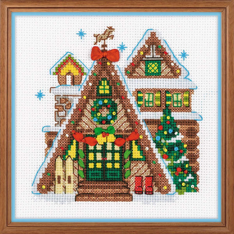 Winter Cabin - Cross Stitch Kit from RIOLIS Ref. no.:1660