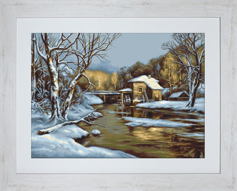 Winter Day SG523 - Cross Stitch Kit by Luca-s