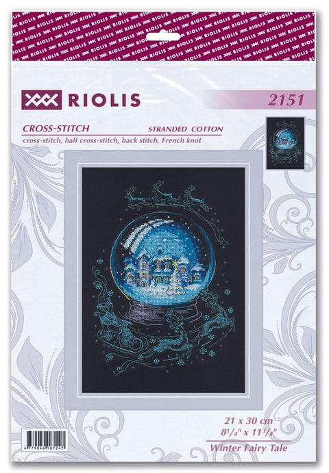 Winter Fairy Tale. Cross Stitch kit by RIOLIS Ref. no.: 2151