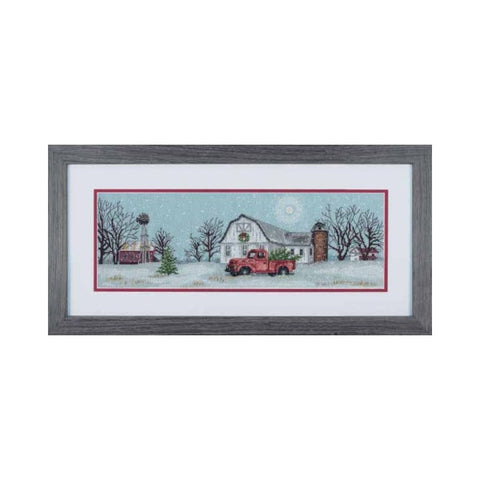 Winter Farm  - Cross Stitch Kit by DIMENSIONS