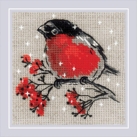 Winter Guest. Cross Stitch kit by RIOLIS Ref. no.: 2132