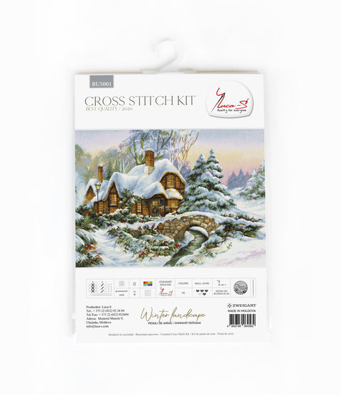 Winter landscape SBU5001 - Cross Stitch Kit