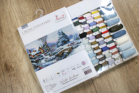 Winter landscape SBU5002 - Cross Stitch Kit