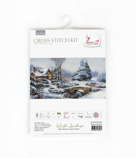 Winter landscape SBU5002 - Cross Stitch Kit