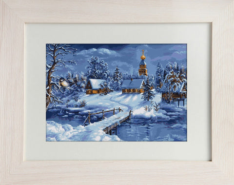 Winter Landscape SG447 - Cross Stitch Kit by Luca-s