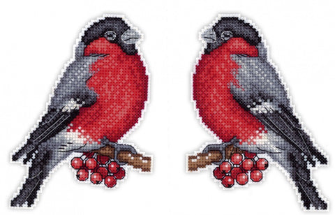 Winter Messenger SR-156 cross stitch kit by MP Studio