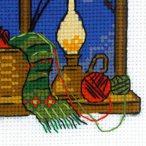 Winter Window - Cross Stitch Kit from RIOLIS Ref. no.:1592