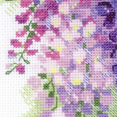 Wisteria cross stitch kit by RIOLIS Ref. no.: 1672