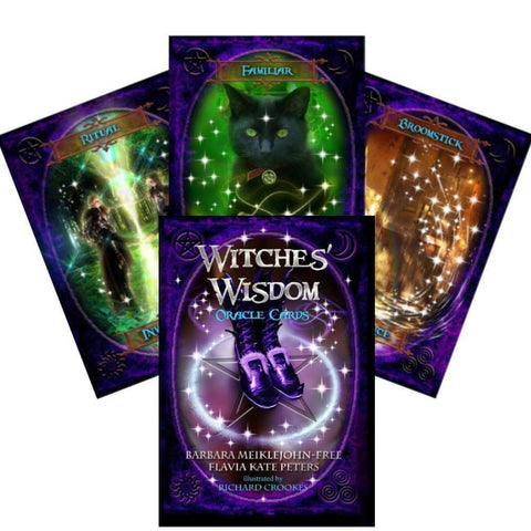 Witches Wisdom Oracle Cards Solarus