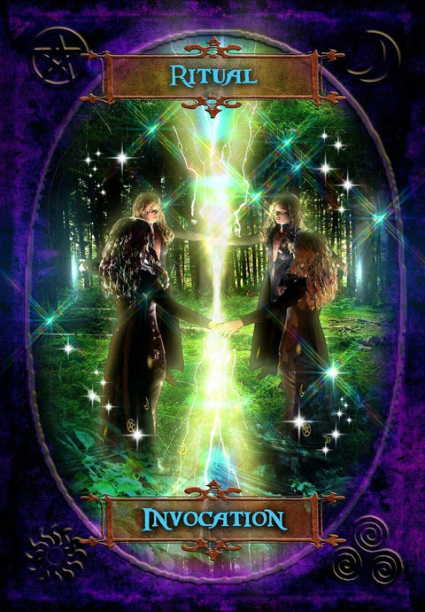 Witches Wisdom Oracle Cards Solarus