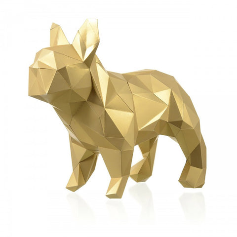 Wizardi 3D Papercraft Kit Bulldog PP-2BMA-GLD