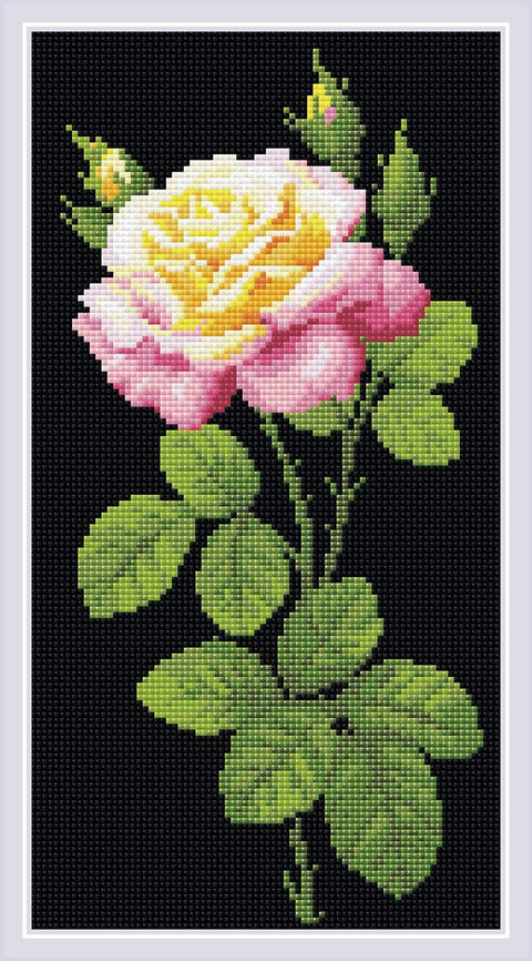 Wonderful Rose diamond mosaic kit by RIOLIS Ref. no.: AM0024