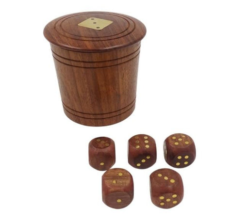 Wooden Barrel Dice - G150JZ