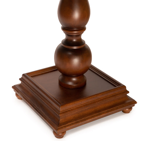 Wooden Chess Table with Beautiful Alabaster Top and Gold/Silver Coated Chess Set