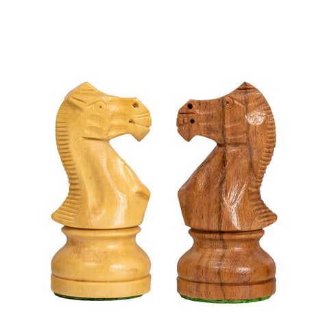 Wooden Chess with Chessboard made from Walnut/Maple.With letters and numbers.