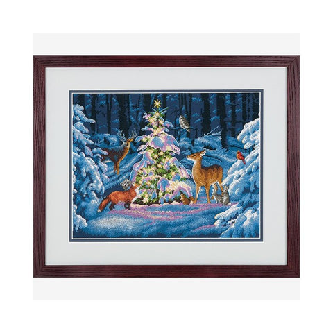 Woodland Glow (35 x 28 cm) - Cross Stitch Kit by DIMENSIONS