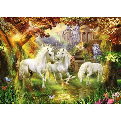 Puzzle 1000 Unicorns in the Forest