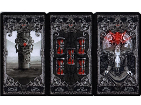 XIII Tarot by Nekro deck Fournier