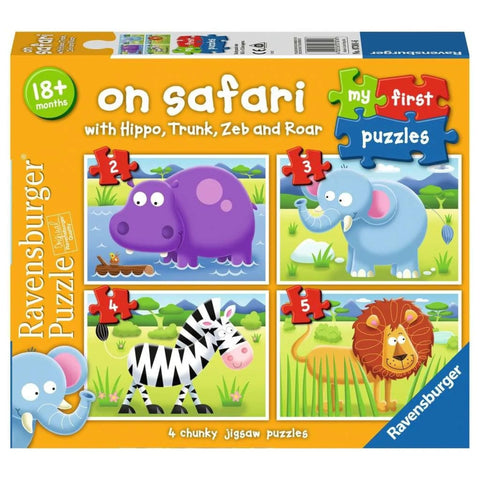 Puzzle 4in1 On Safari