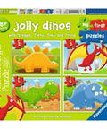 Puzzle 4in1 Jolly Dinos