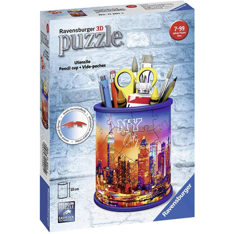 3D Puzzle Pencil Holder NY City