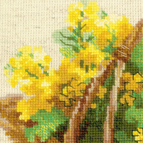 Yellow Rapeseed - Cross Stitch Kit from RIOLIS Ref. no.:1502