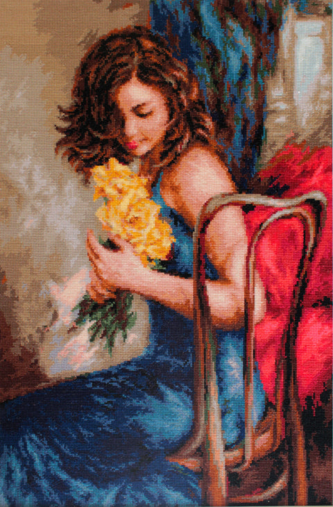 Yellow Roses SB532 - Cross Stitch Kit