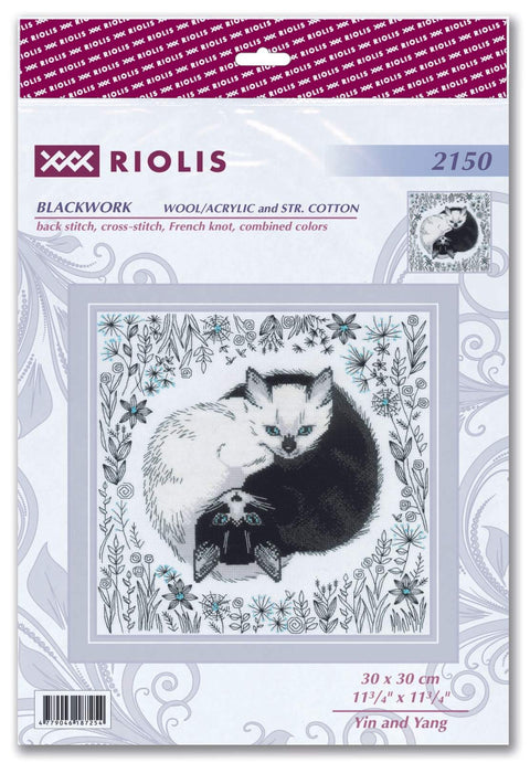 Yin and Yang. Cross Stitch kit by RIOLIS Ref. no.: 2150