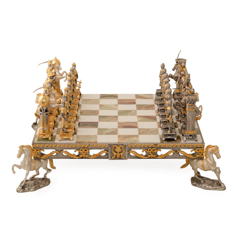 Zar vs Gengis Khan: Ultra Luxurious Limited Edition Chess Set