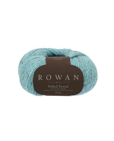 Winter Blue 803 Felted Tweed – Rowan DK Merino Alpaca Wool Blend Knitting Yarn 50g