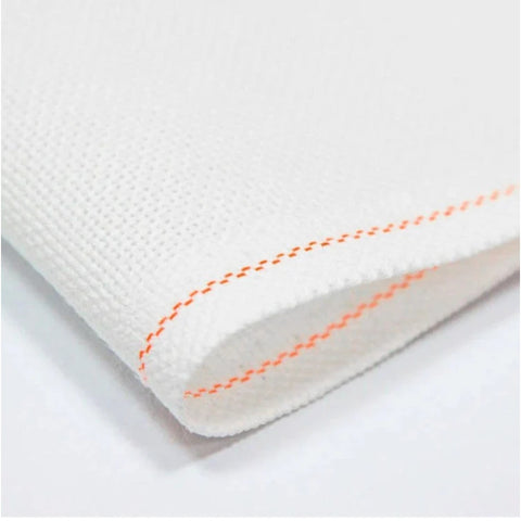 Zweigart Bellana 20 Count White Evenweave Embroidery Fabric, 70 × 100 cm